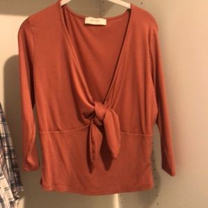 Altard state dusty rose top